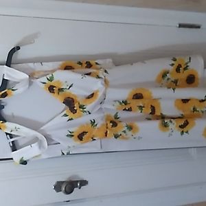 Sunflower mini dress